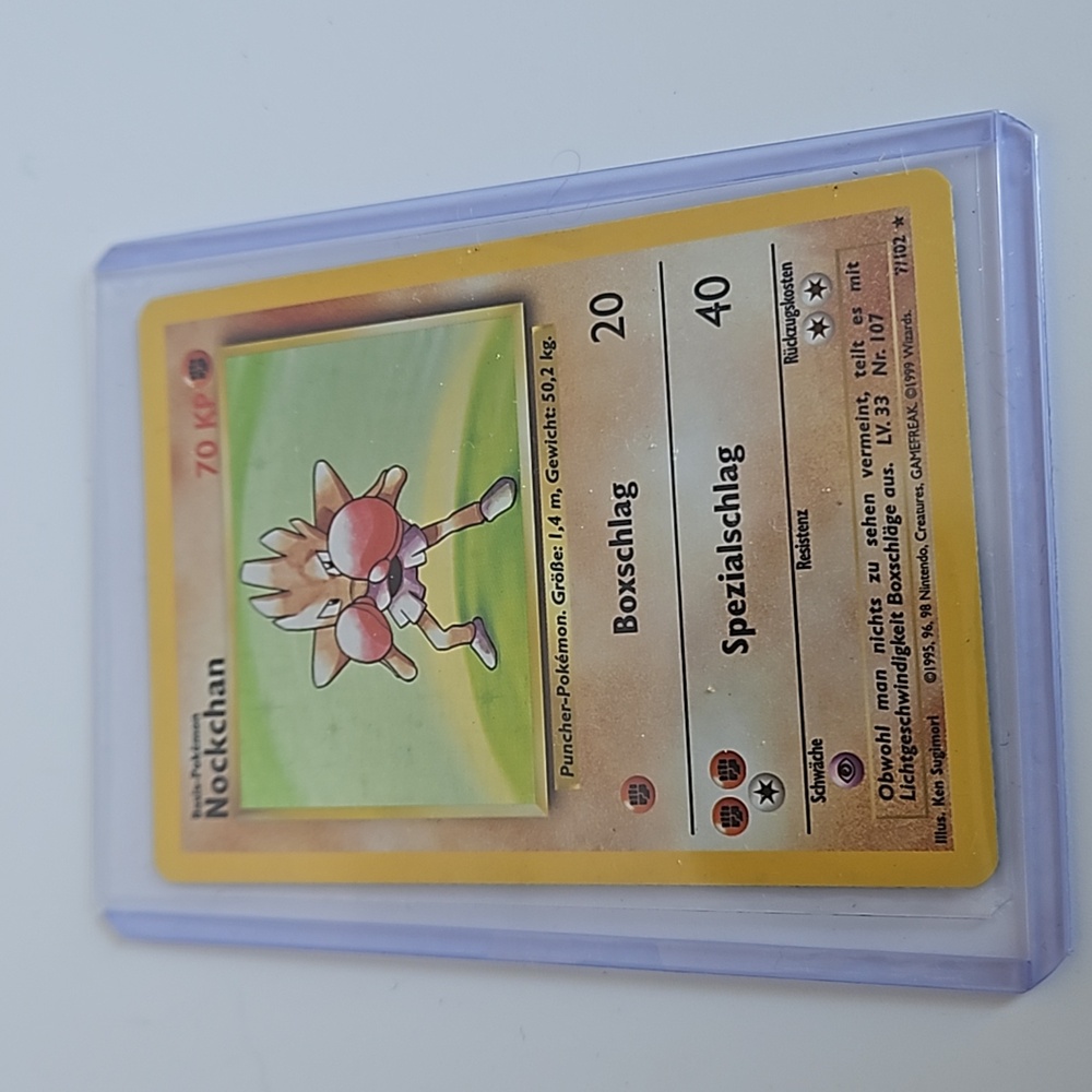 POKEMON ~German Nockchan Holo Rare # 71